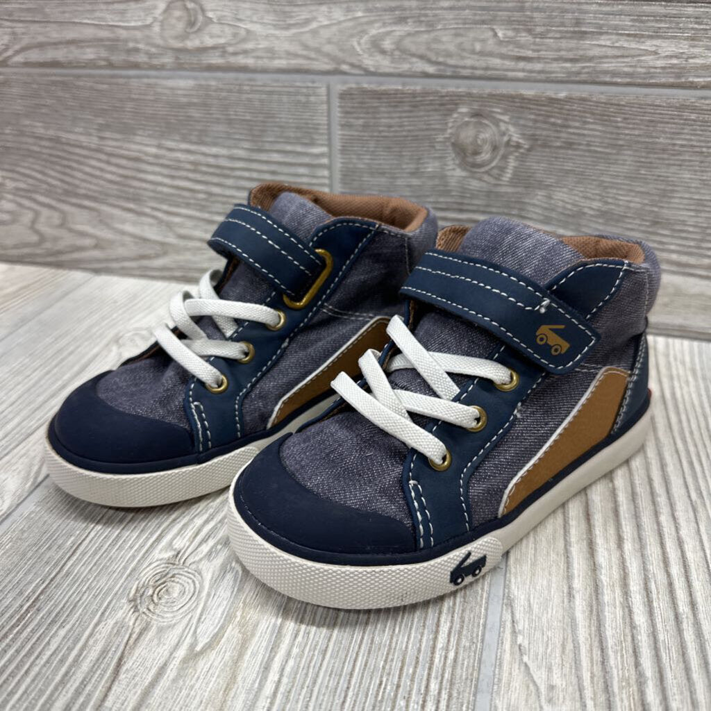 Dayton High Top Velcro Shoes