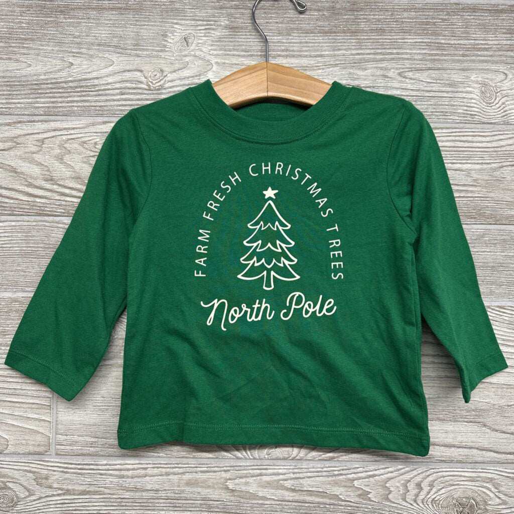 LS Shirt Farm Fresh Christmas Trees 18M
