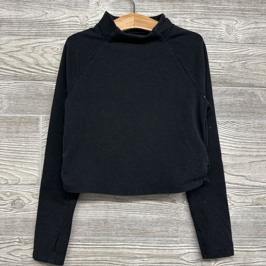 Mock Neck Powerchill Crop LS Shirt 8