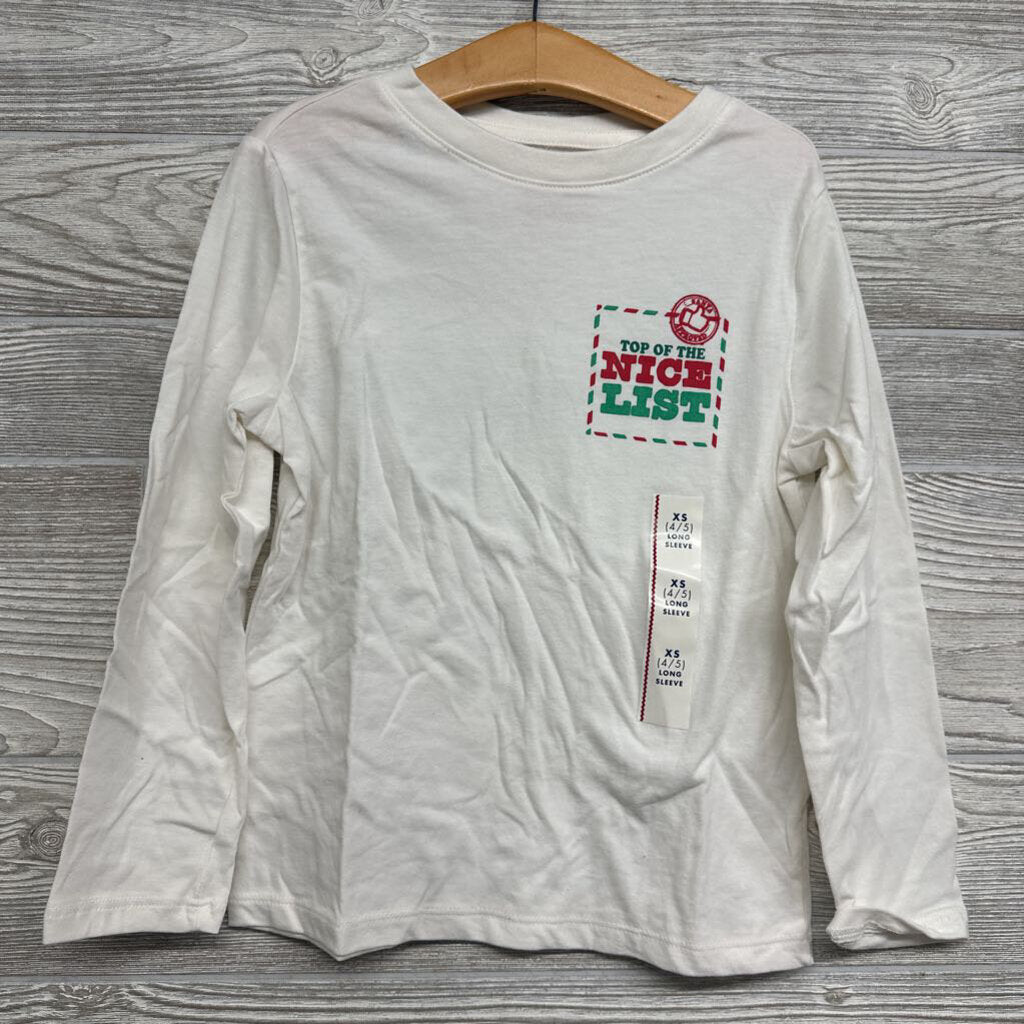 NEW LS Shirt Top Of The Nice List 4