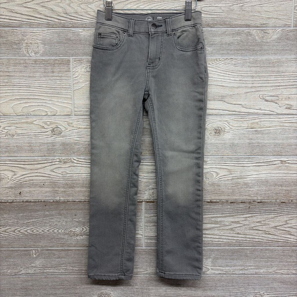 Knit Denim Pants Slim