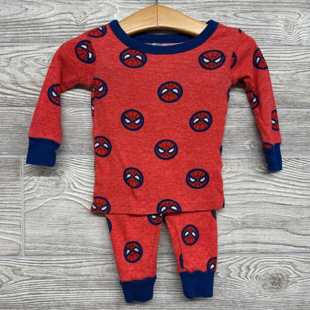 2 Pc LS PJs Spider Man 12m