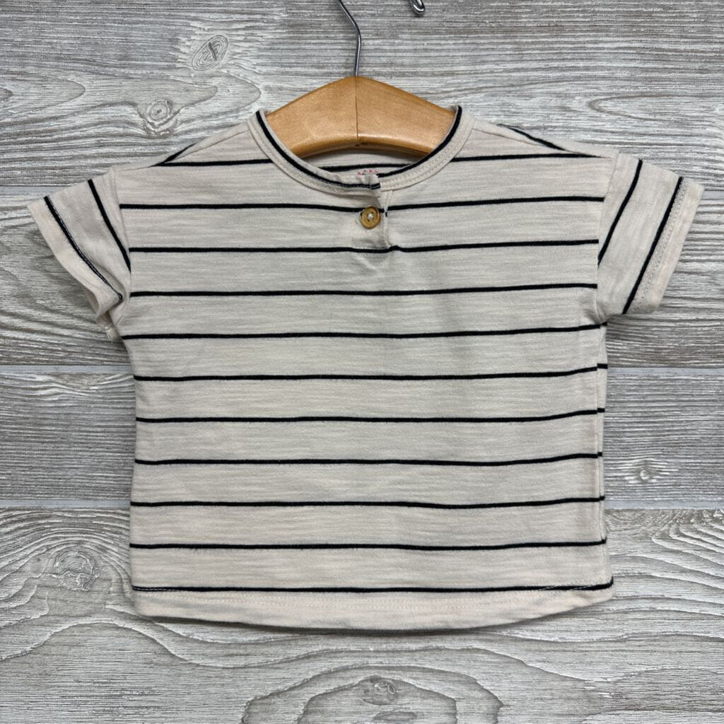 Henley Shirt Stripes 3-6m