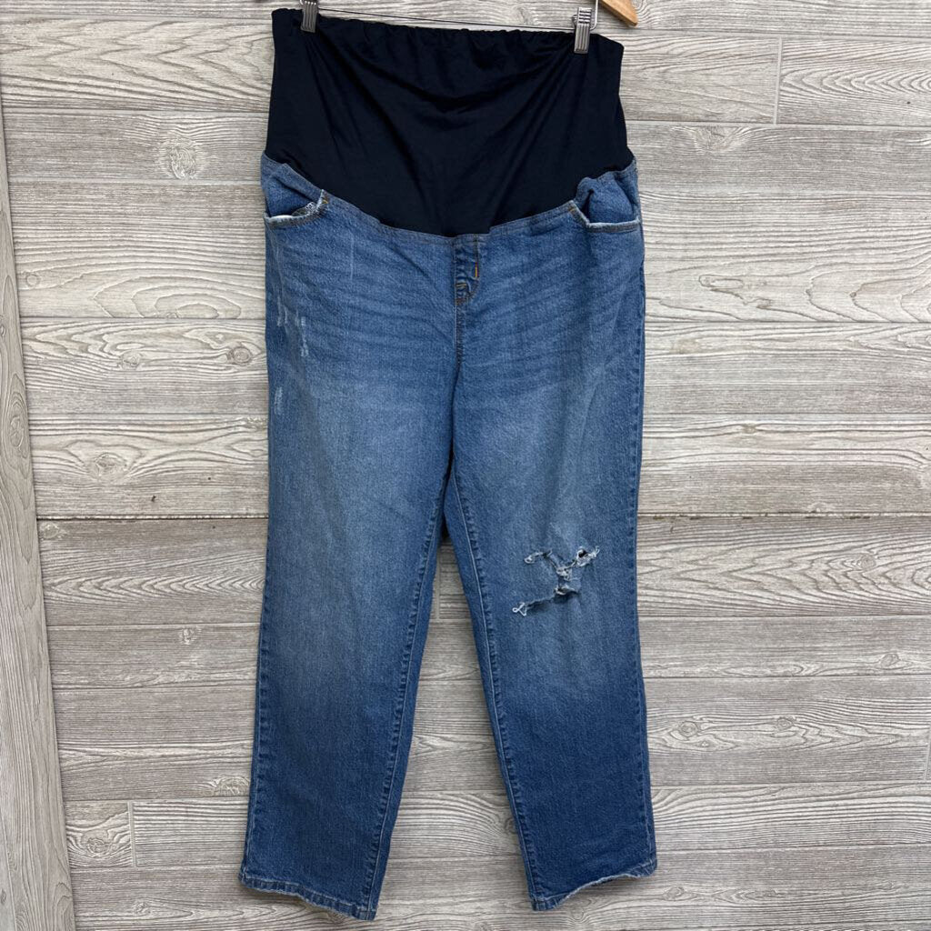 Full Panel 90's Straight Jeans 16/XL