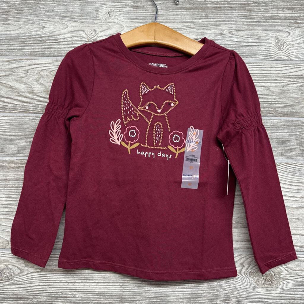 NEW LS Shirt Happy Days Fox 4t