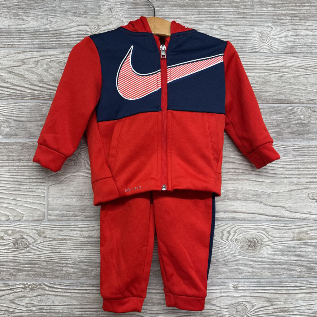 Full Zip Jacket & Joggers Swoosh 12m *