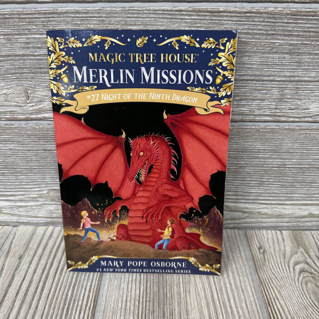 Magic Treehouse Merlin Missions #27 Night Of The Ninth Dragon Book
