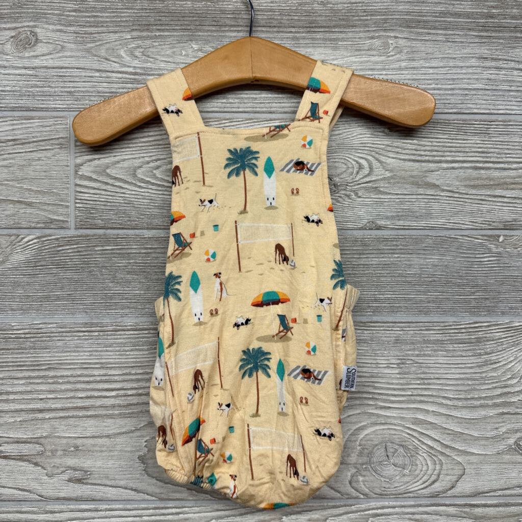 Bamboo Sun Bubble W/ Adjustable Straps Dogs At The Beach 3M