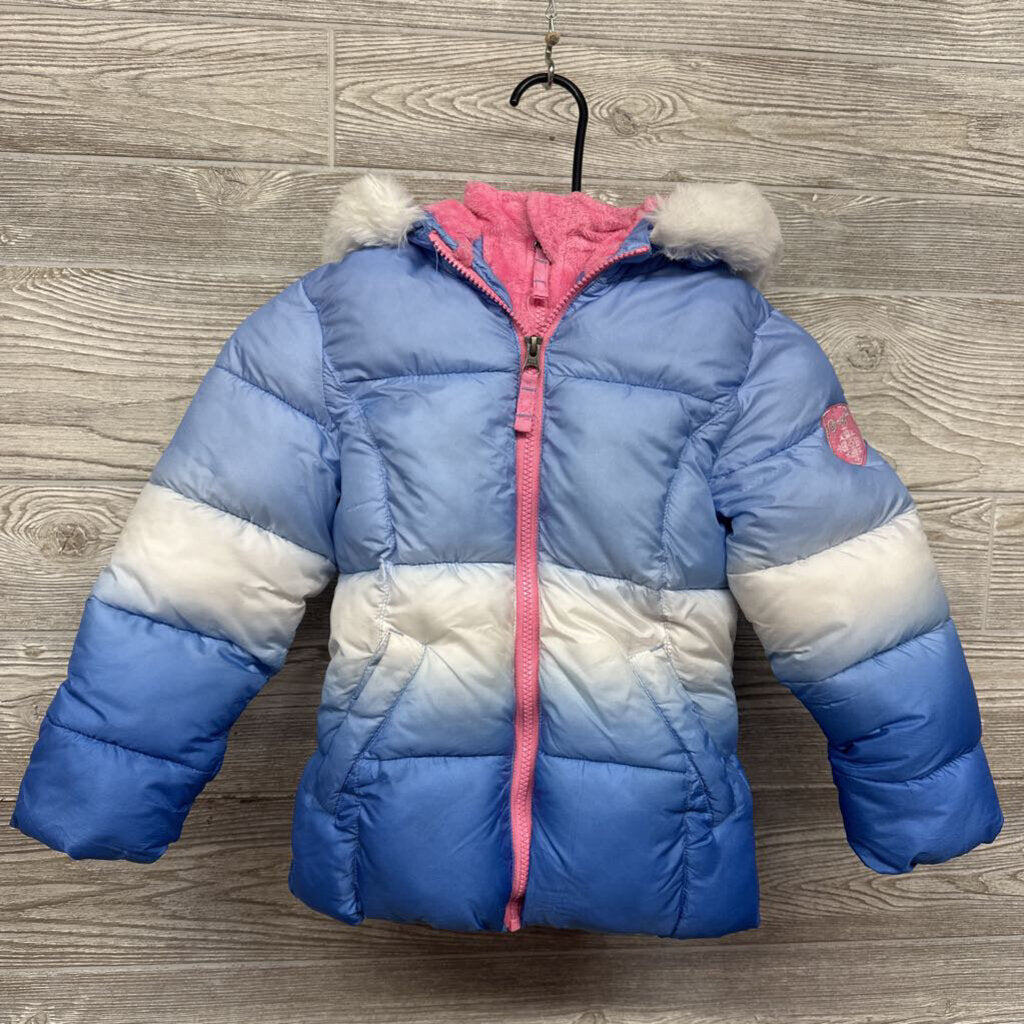 Ombre Winter Puffer Coat 6