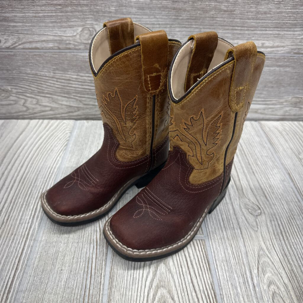 Jama Square Toe Western Boots 6.5