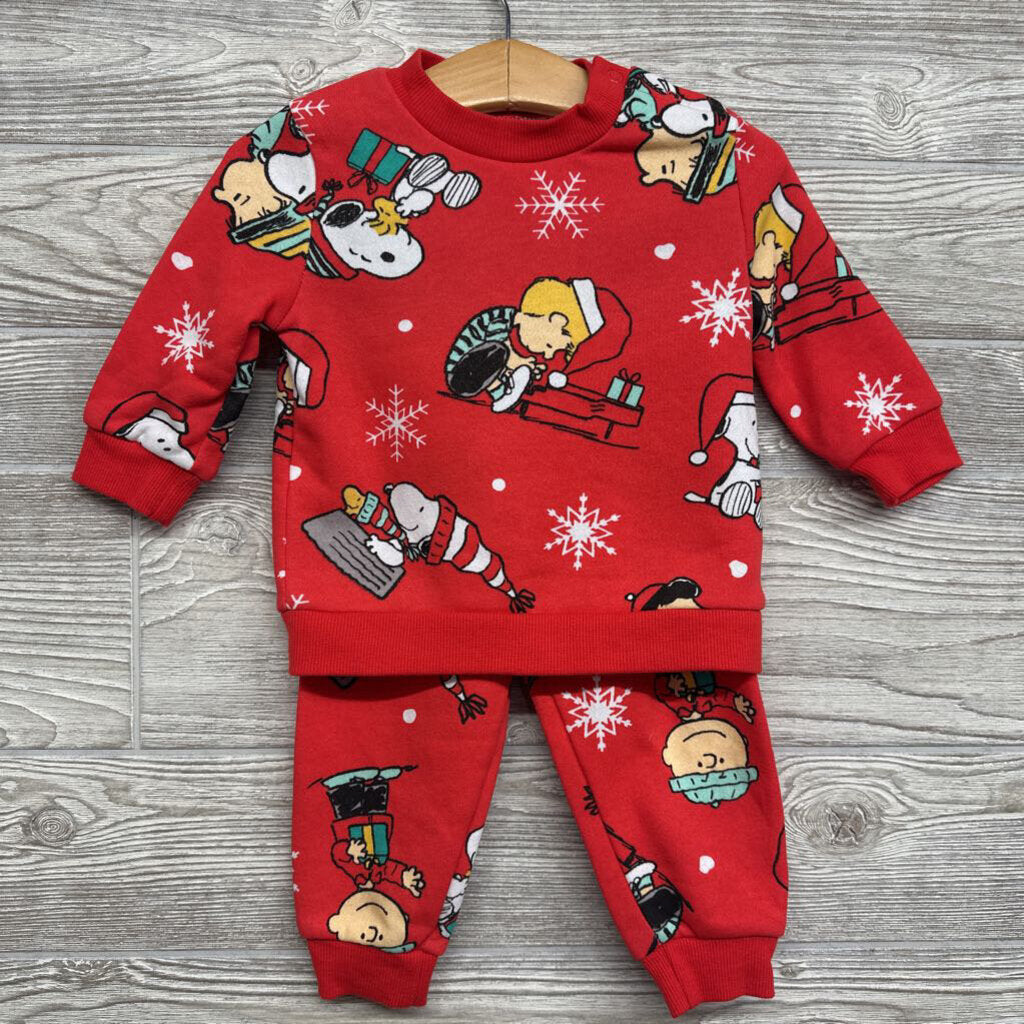 Crewneck & Sweatpants Snoopy 12M