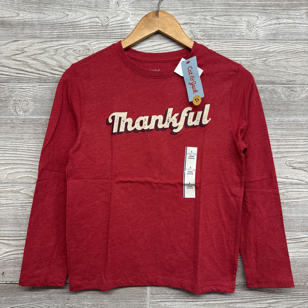 NEW LS Shirt Thankful 10-12