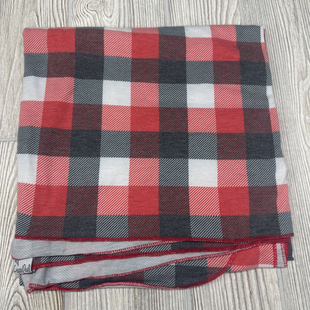 Plaid Swaddle Blanket