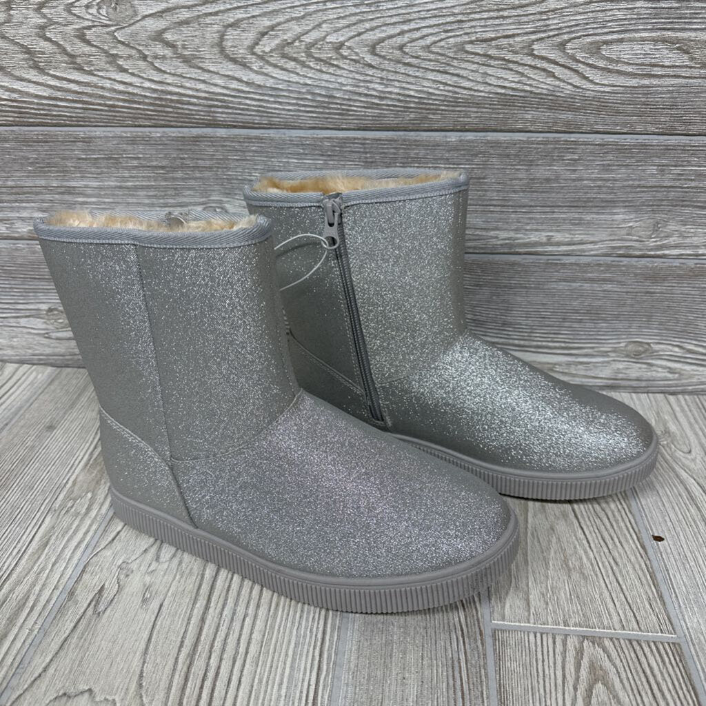 NEW Glitter Holland Side Zip Boots 5y