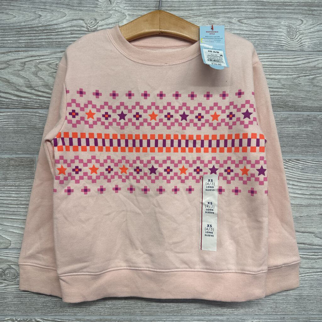 NEW Crewneck Nordic Stars 4-5