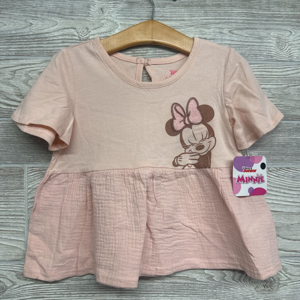 NEW Peplum Shirt Minnie Mouse 5t