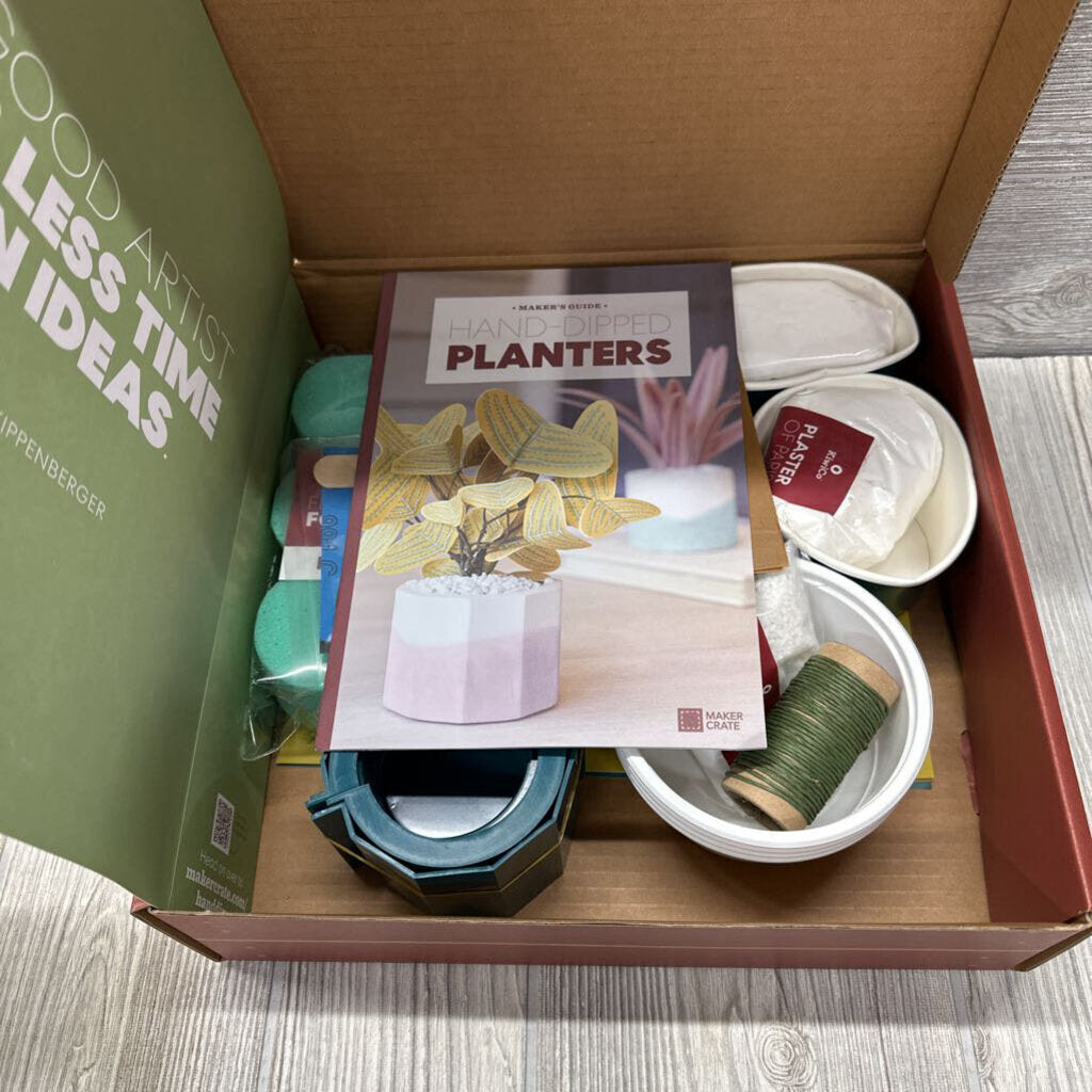 NEW Hand Dipped Planters Set