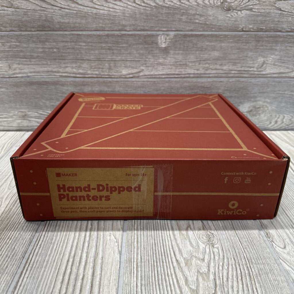 NEW Hand Dipped Planters Set