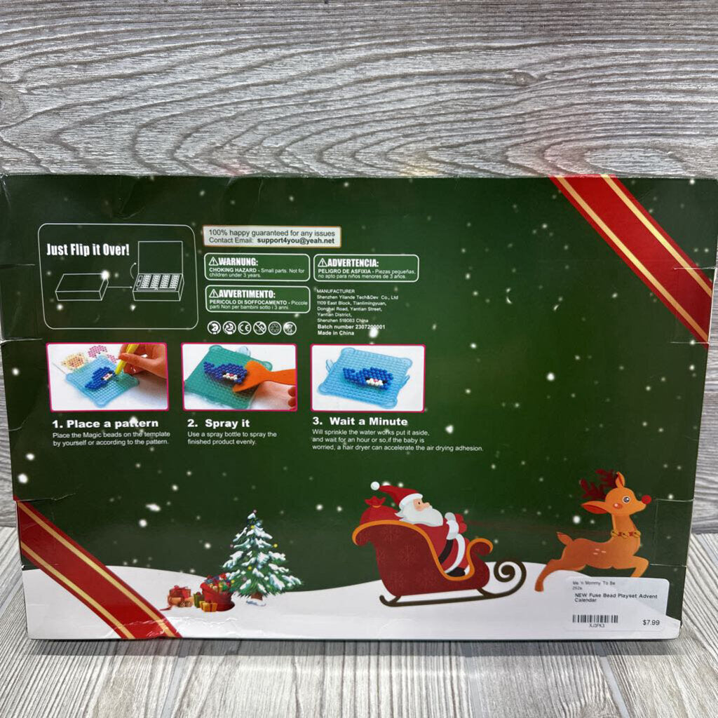NEW Fuse Bead Playset Advent Calendar