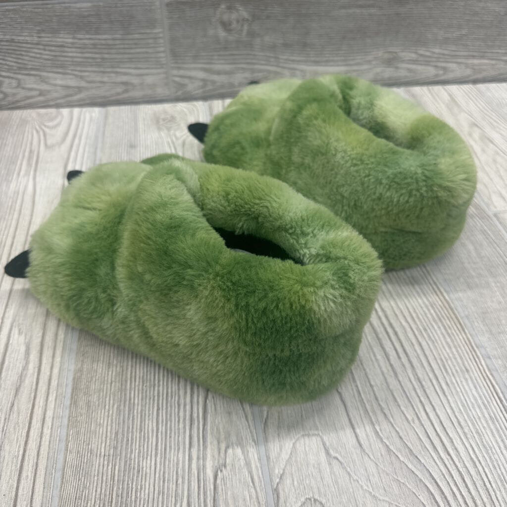 Plush Claw Slippers 2-3y