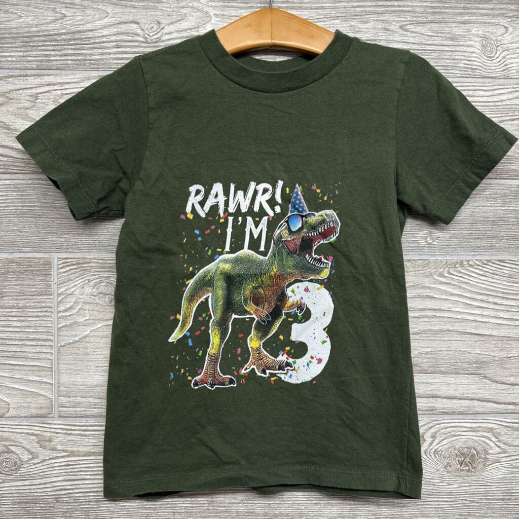Shirt Rawr! I'm 3! Dinosaur 4t