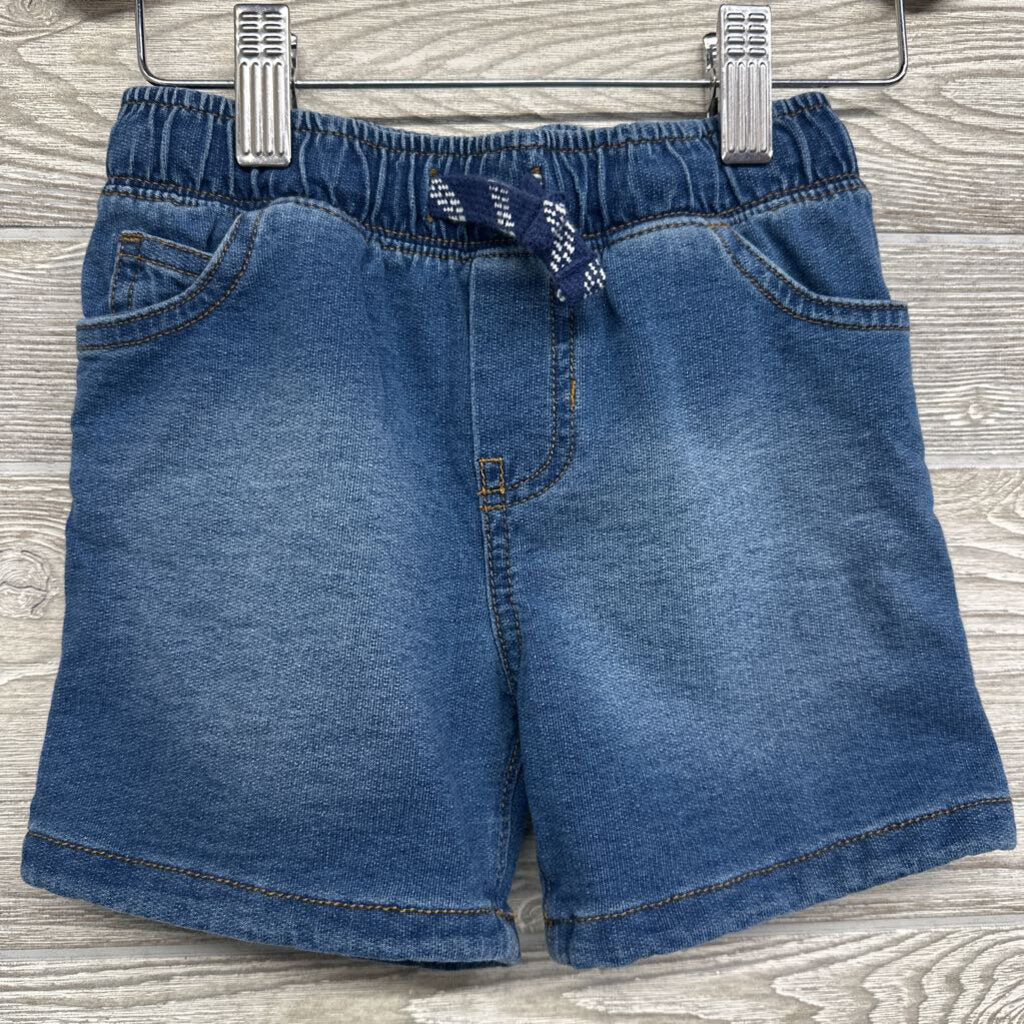 Knit Denim Shorts 3t