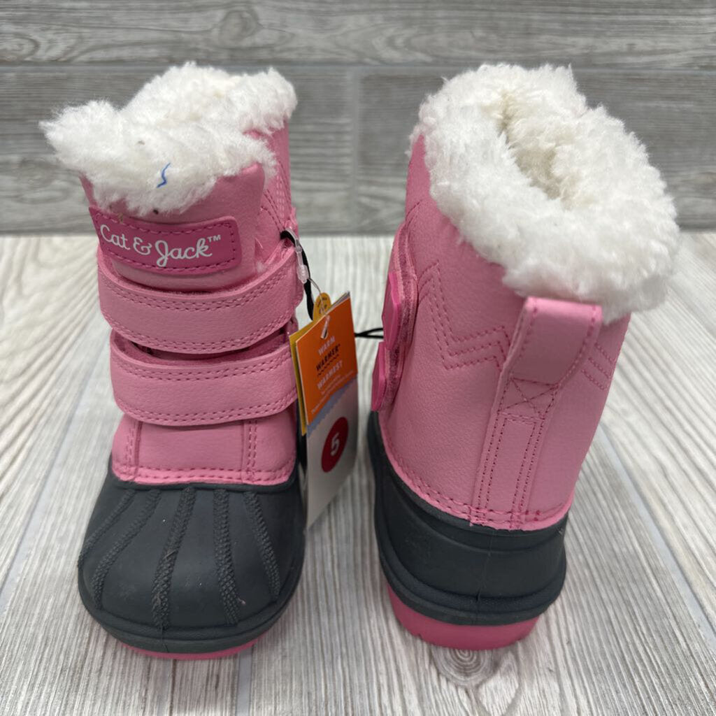 NEW Denver Double Velcro Snow Boots 5c