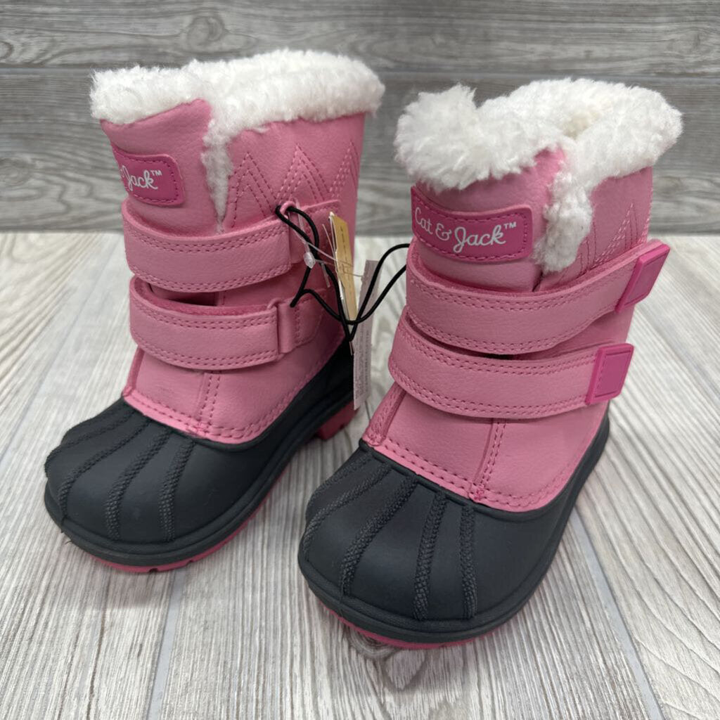 NEW Denver Double Velcro Snow Boots 6c