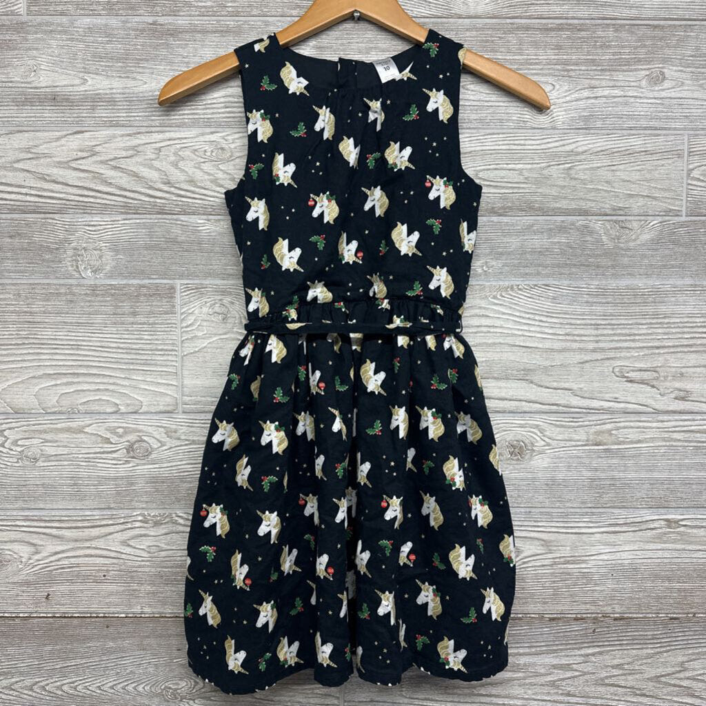 Sleeveless Dress Christmas Unicorns 10