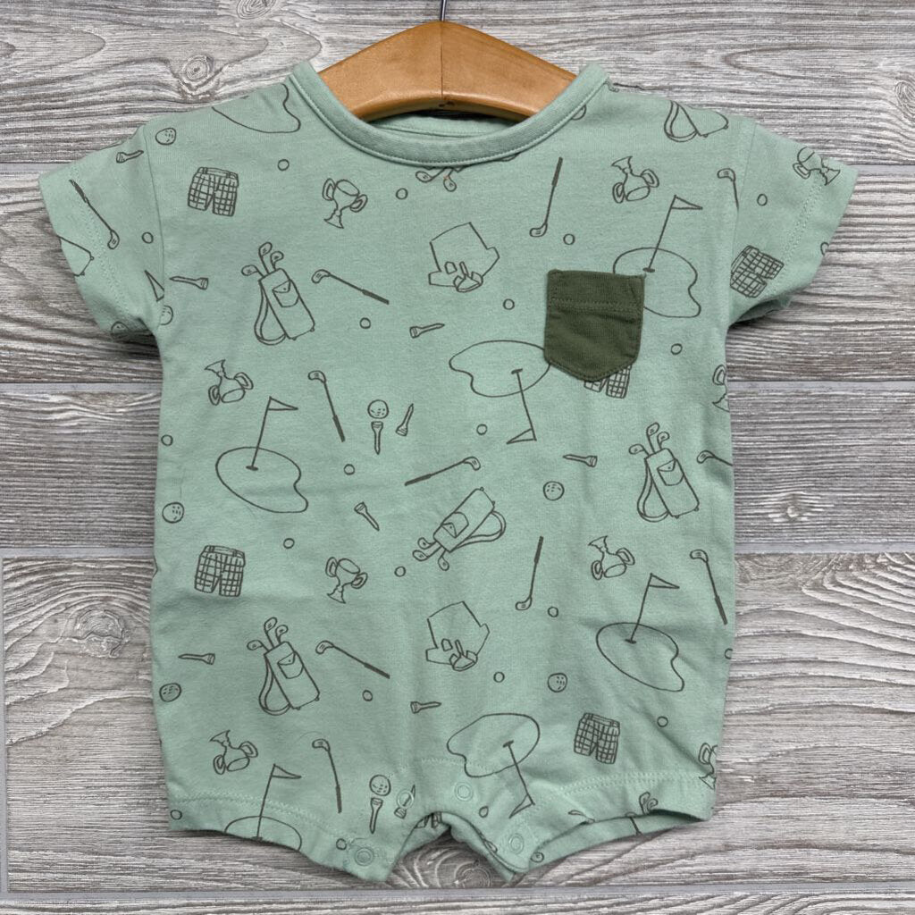 Shorty Romper Golf 0-3M
