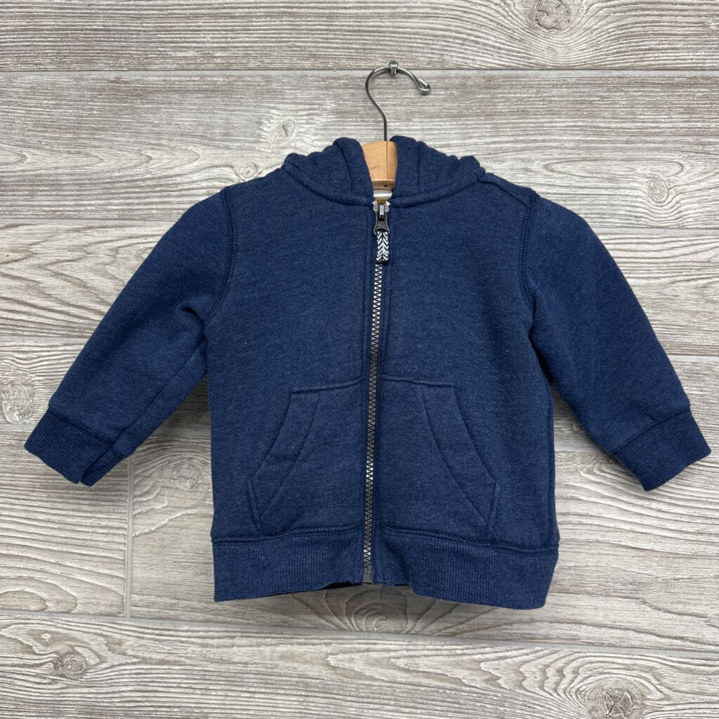 Plush Lined Full Zip Jacket 12M
