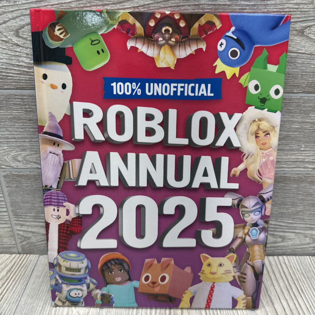 100% Unofficial Roblox Annual 2025 Hardcover Book