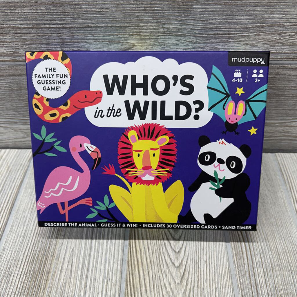 Who's In The Wild Guessing Game