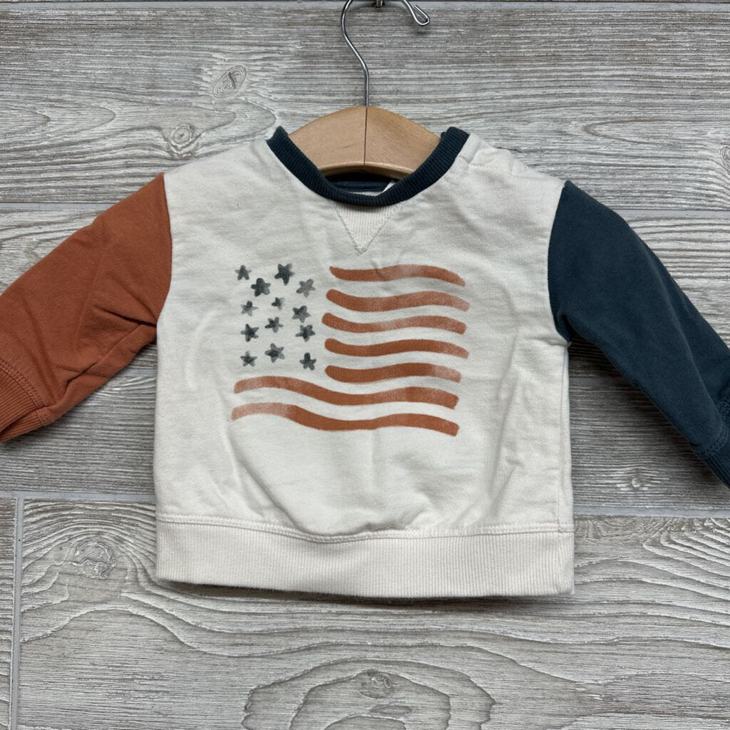 Crewneck American Flag