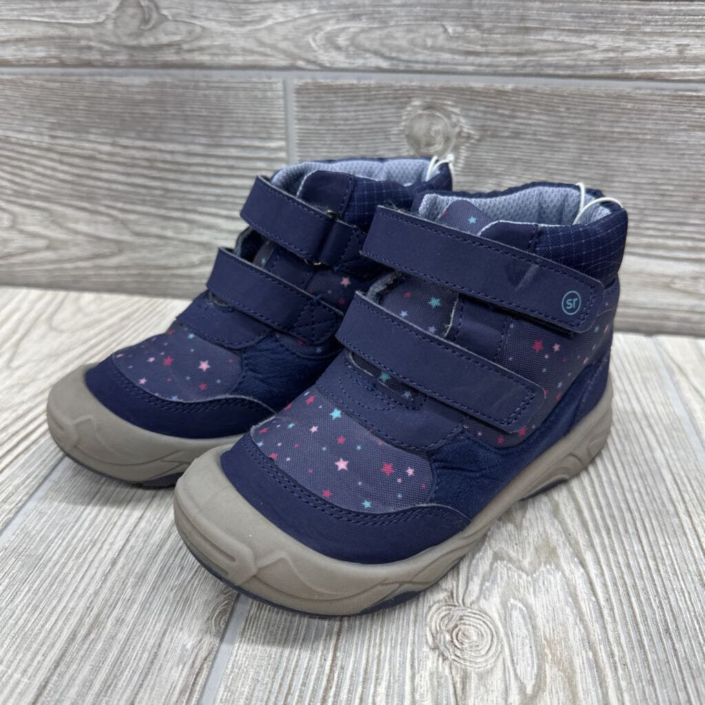 Juniper Velcro Boots Stars 9c