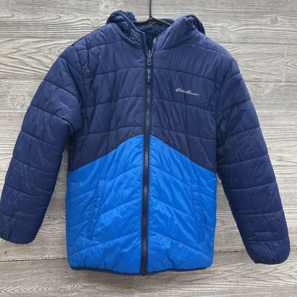 Sherpa Lined Coat W/ Hood 10-12