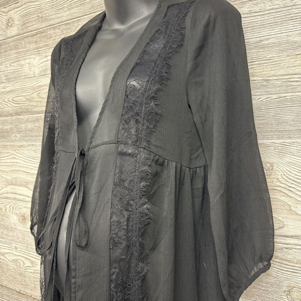 Sheer Lace Wrap Small