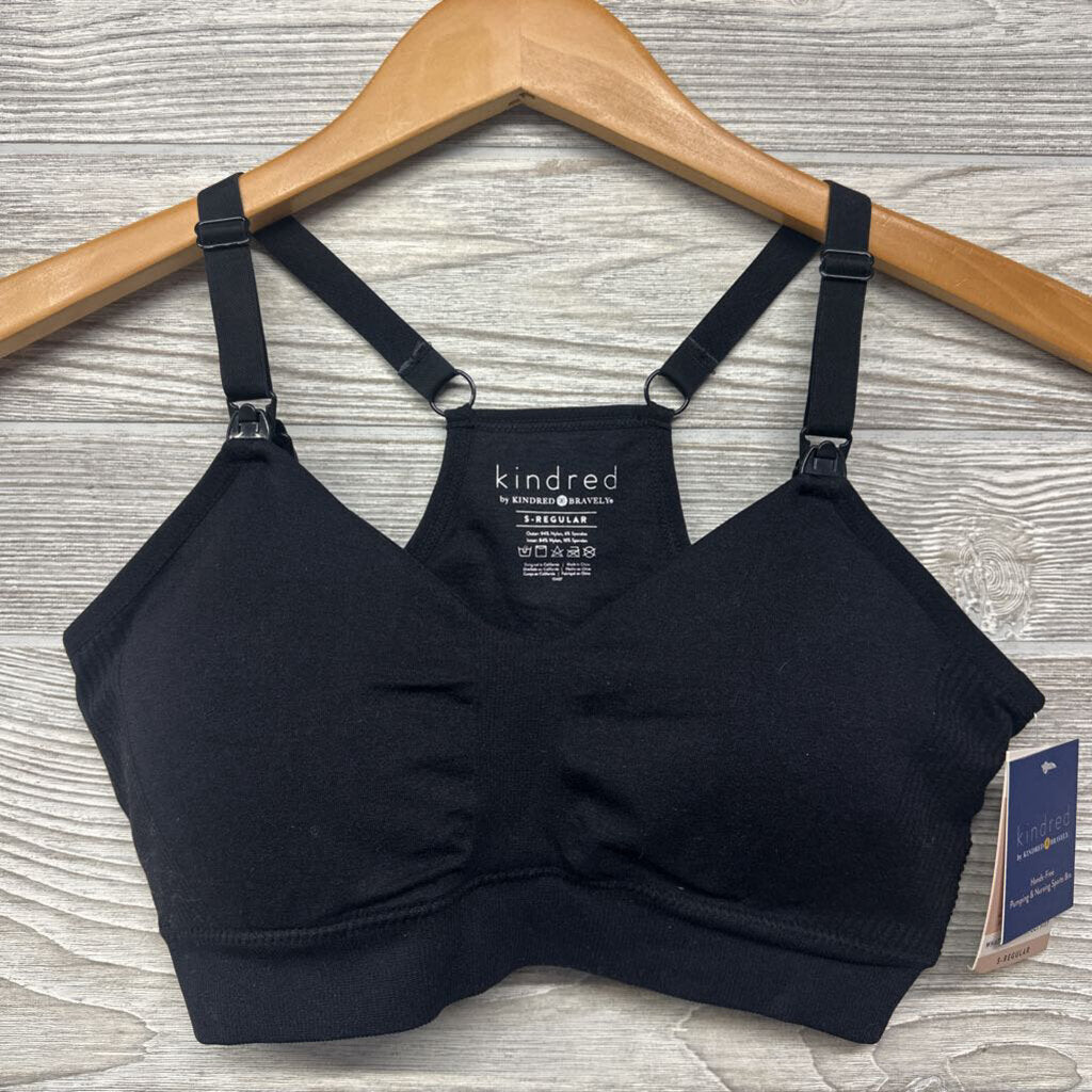 NEW Hands Free Pumping & Nursing Sports Bra S-Reg