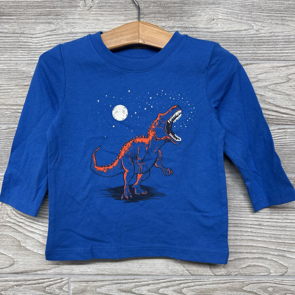 NEW LS Shirt Dinosaur 12M