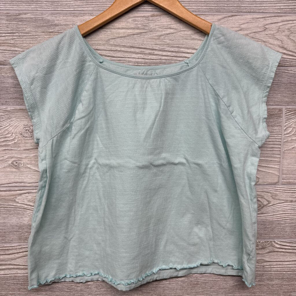 Textured Shirt Lettuce Trim 14