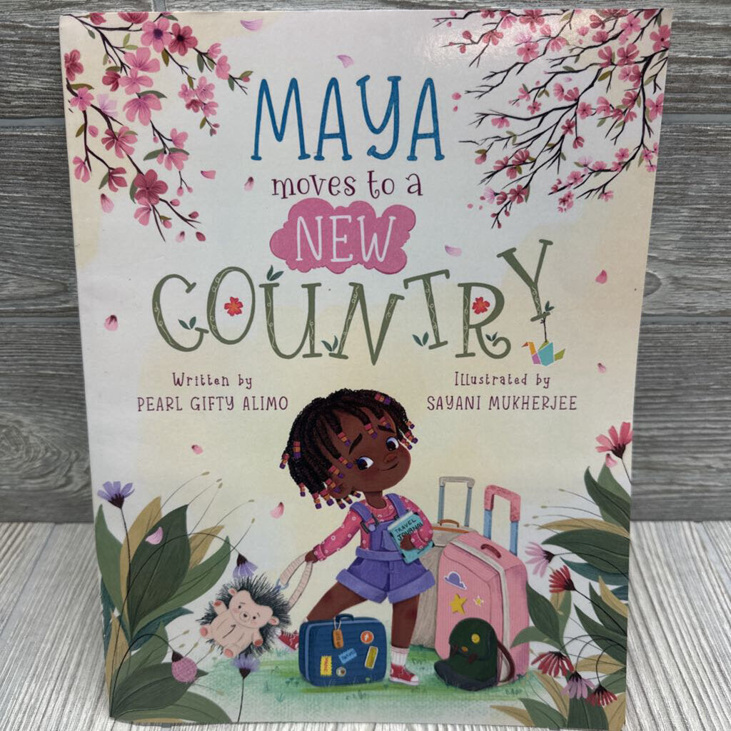 Maya Moves To A New Country Paperback Book