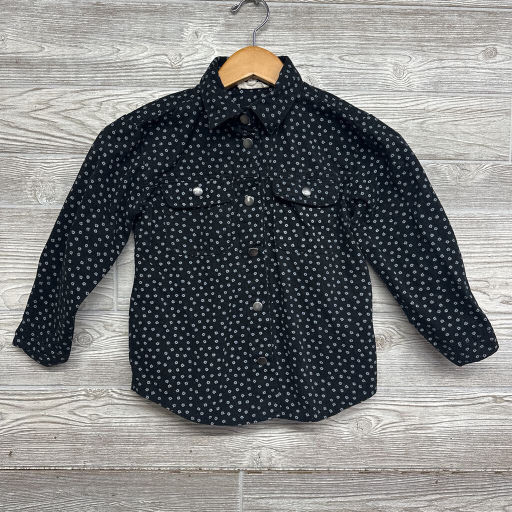 Snap Front Jacket Flowers 6x