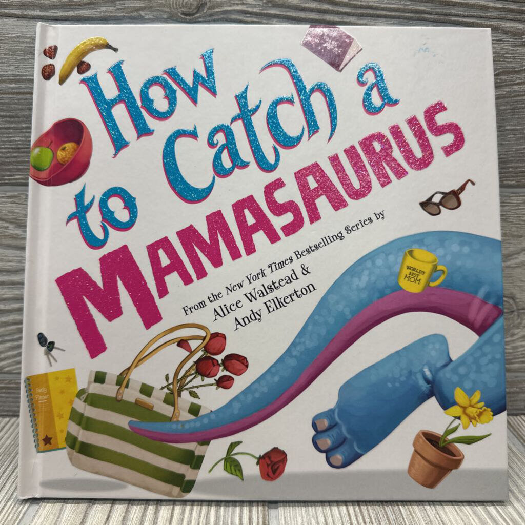 How To Catch A Mamasaurus Hardcover Book