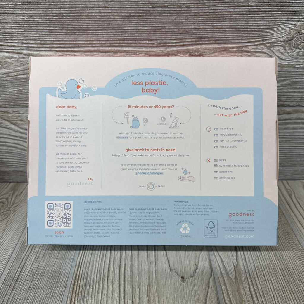 NEW Gentle Baby Care Bathtime Bundle Gift Set