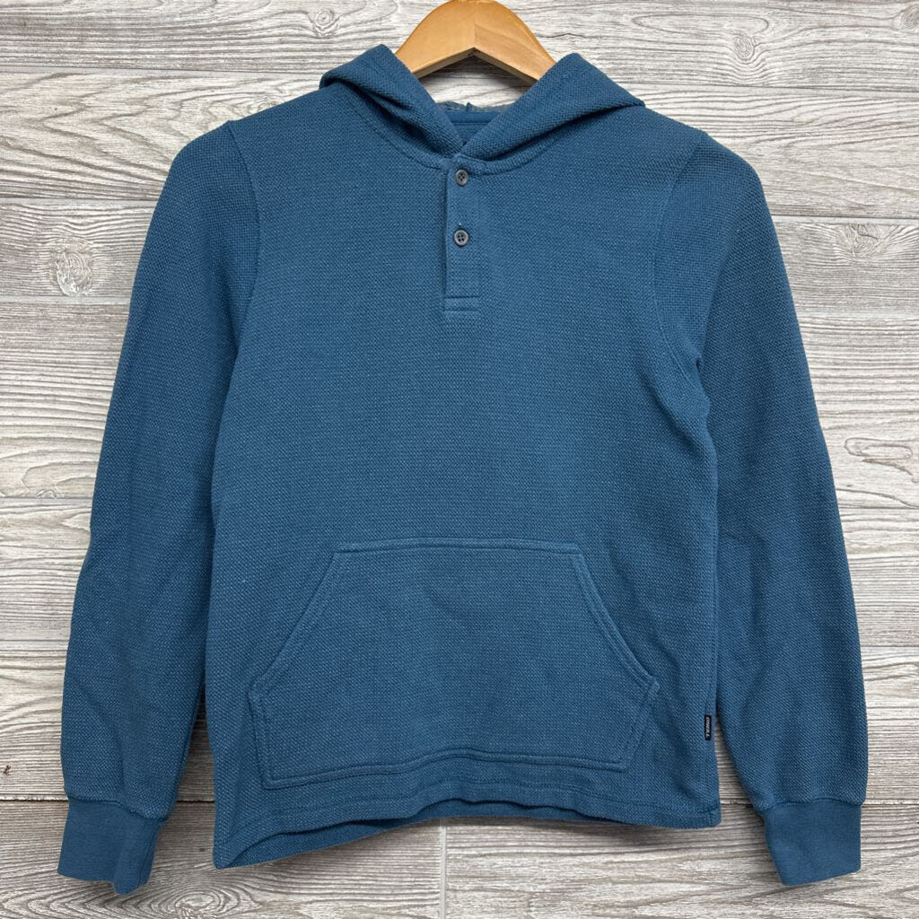 LS Thermal Henley Pullover W/ Hood 8-10