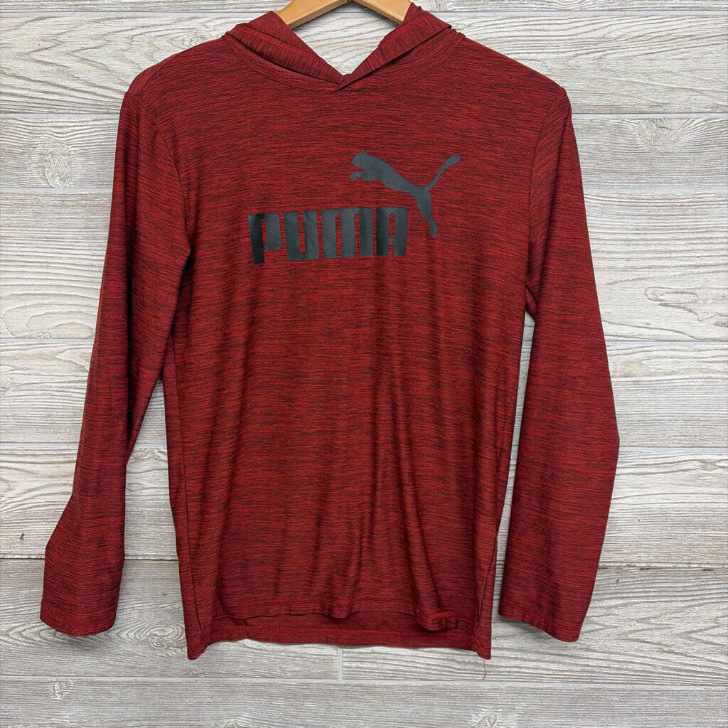 LS Active Shirt W/ Hood Logo 14-16