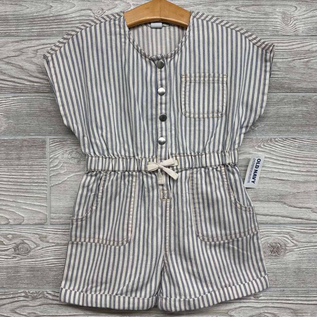 NEW Utility Romper Stripes 3t