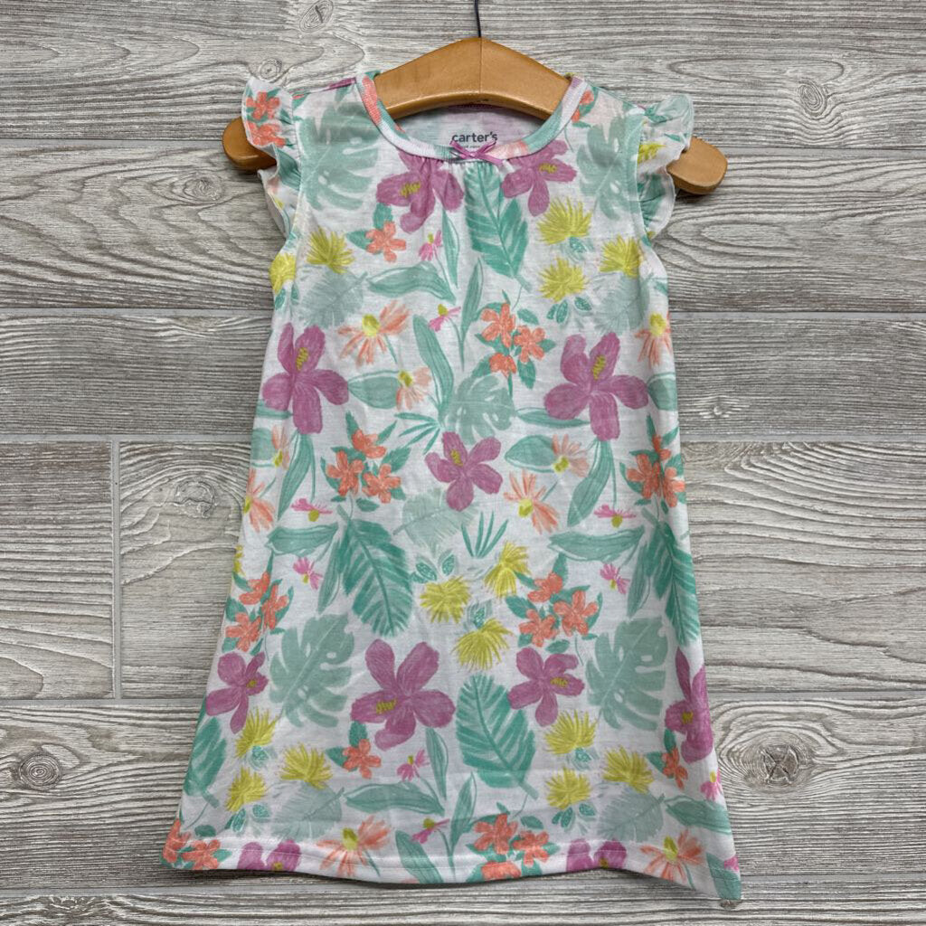 NEW Flutter Sleeve PJ Gown, & 2 Pc PJs Flowers Dotted Lines 18m