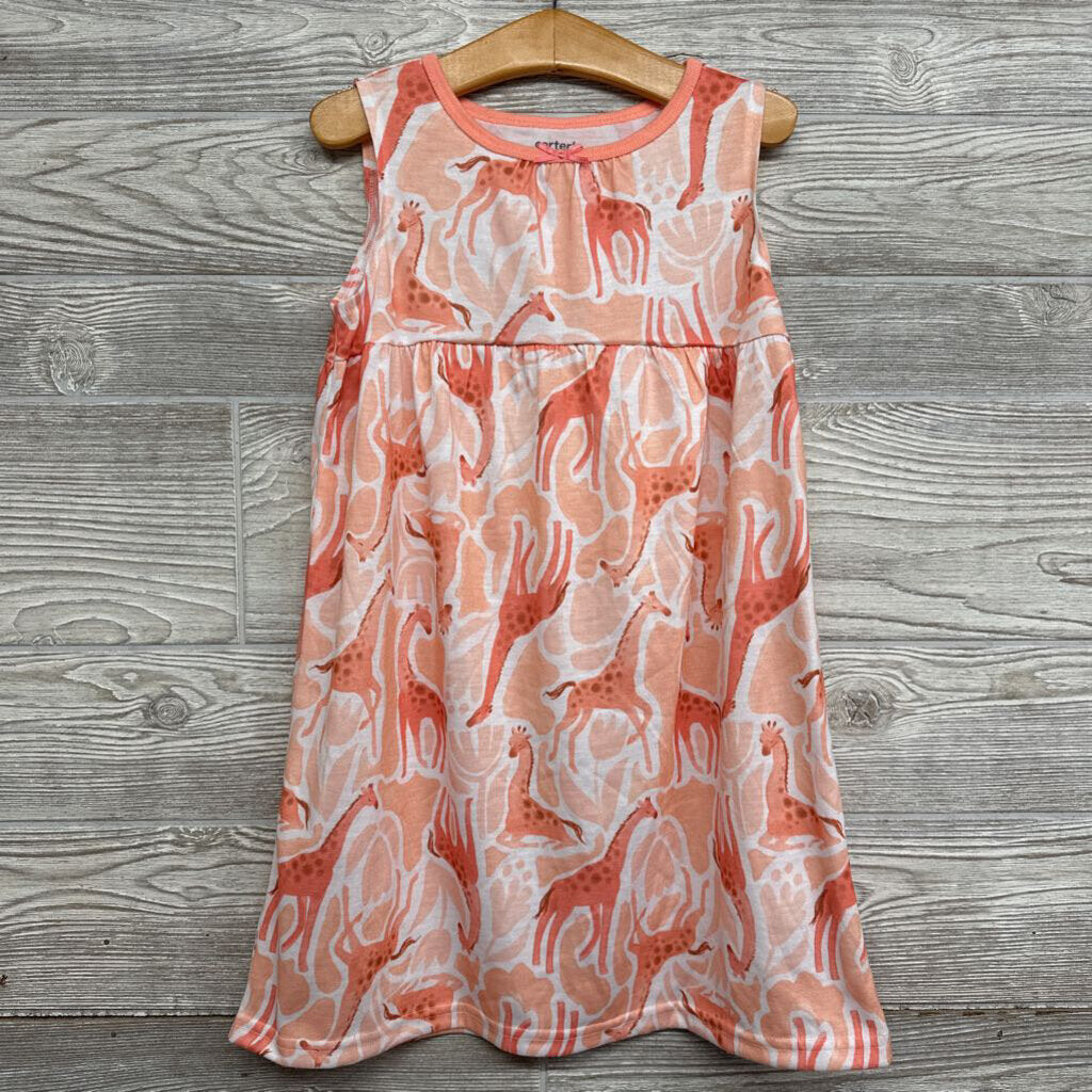 NEW PJ Gown, & 2 Pc PJs Giraffes Animal Print 5t