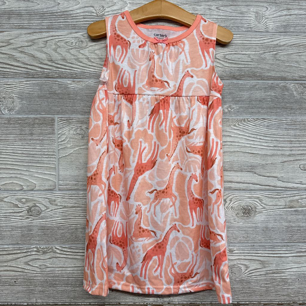 NEW PJ Gown, & 2 Pc PJs Giraffes Animal Print 4t